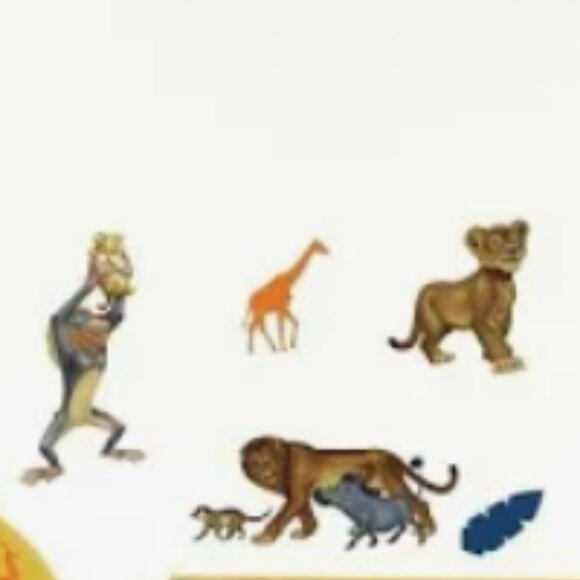 Brand New Disney The Lion King Vinyl Wall 26 Bedroom Home Decals - Picture 6 of 6